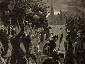 the boston tea party