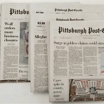 Timeline: history of newspaper