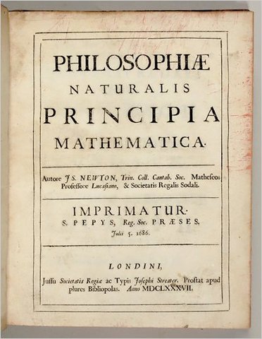 Isaac Newton Published his Greatest Work