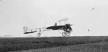 The world’s first mono-wing by Louis Bleriot.