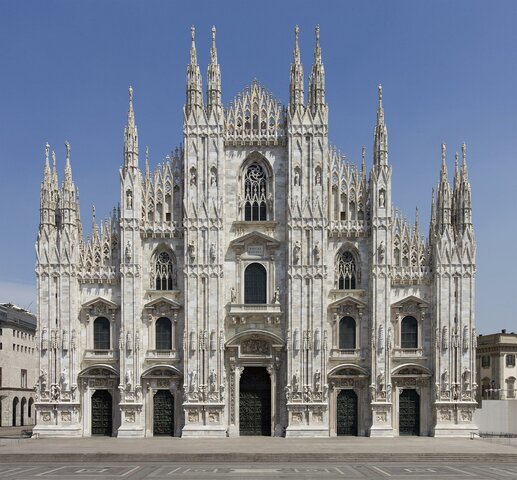 Inizio Costruzione Duomo di Milano (1386-1418)