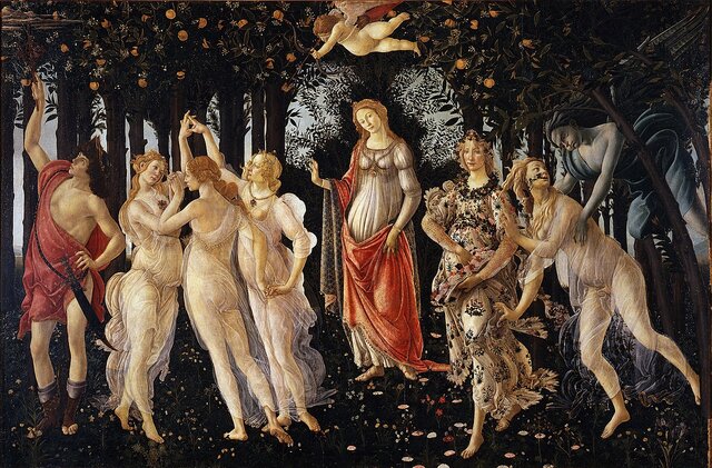 "Primavera" di Botticelli (1478)