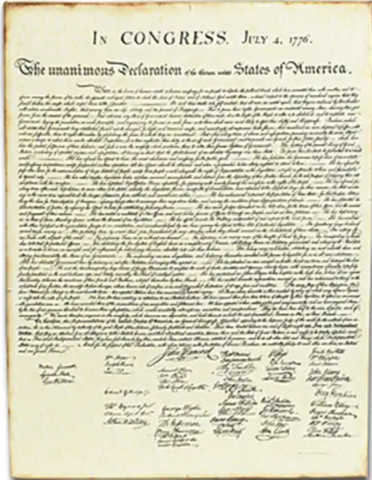 The Declaration of Independence
