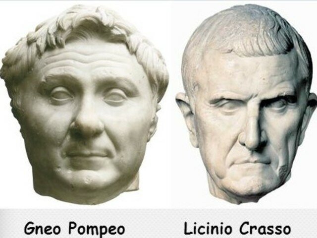 Gneo Pompeo e Crasso vengono eletti Consoli