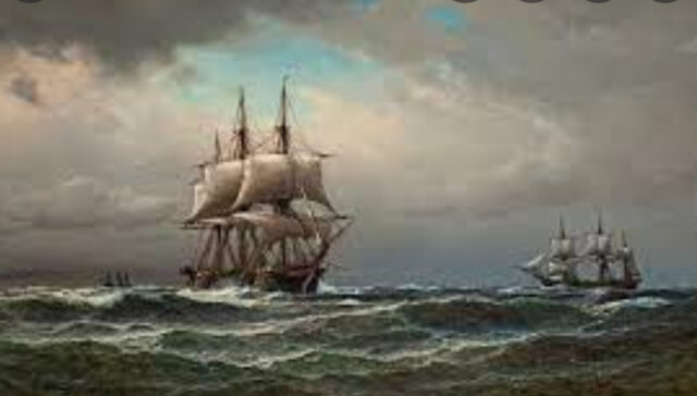 He left England in 1787 aboard the Alexandra h.m.s