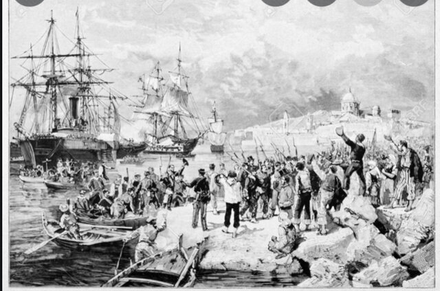 In 1788 he arrived in Botany Bay Sydney 26 of jan 1788