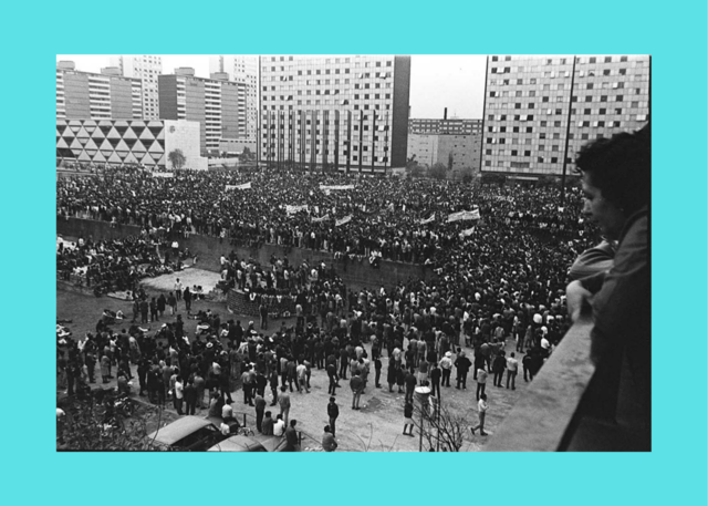 Masacre de estudiantes en Tlatelolco
