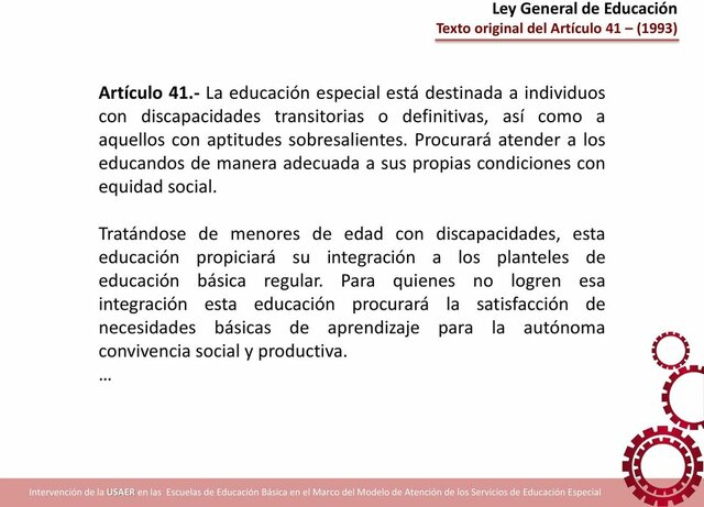 Ley General de Educación