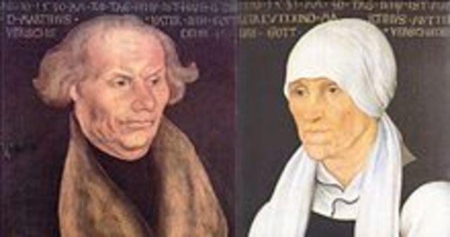 Luther is born in Eisleben, Germany