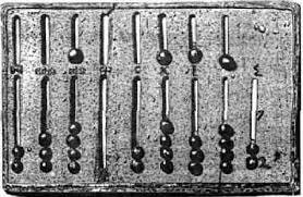 Primeros instrumentos de cálculo