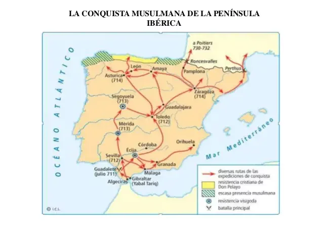 L'Islam arriba a la península Ibèrica