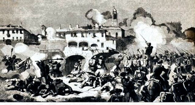 DERROTA DE AUSTRIA Y EXPULSIÓN DE LOMBARDIA