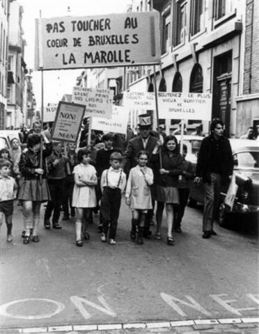 Bataille de la Marolle, Bruxelle