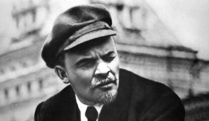 Lenin de vuelta a Rusia