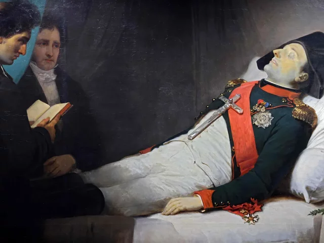 Death of Napoleon.