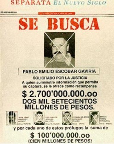 Muere Pablo Escobar