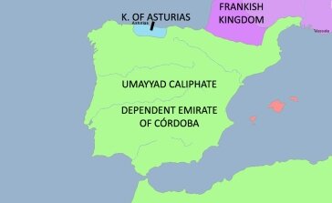 The dependent Emirate (8th century)