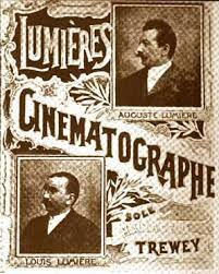 Primera película de cine, por los hermanos Lumiére.
