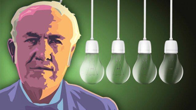 Thomás Alva Edison inventa la bombilla