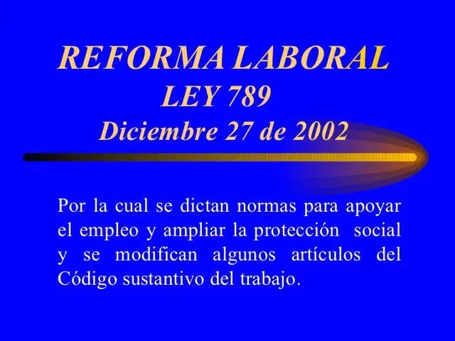 Ley de empleabilidad y protección social