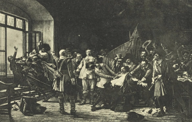 defenestración de praga