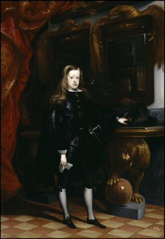 La pintura de Juan Carreño de Miranda ( 1675 )