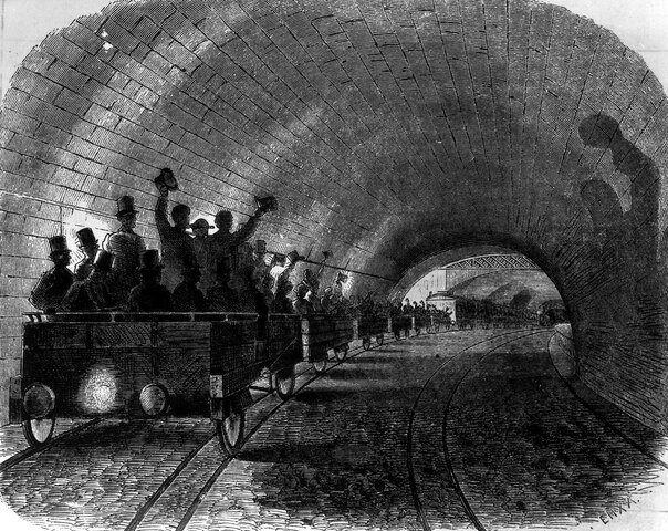 Primer metro en Londres