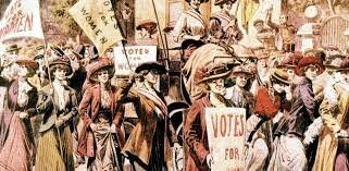 + Obtención del voto femenino en Inglaterra