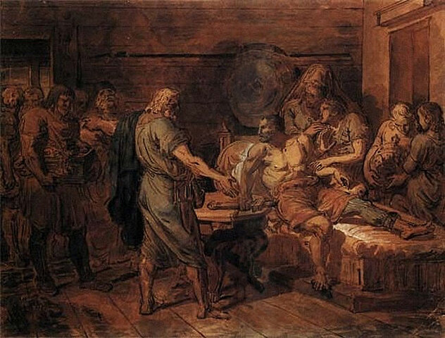 Минин взывает к князю Пожарскому о спасении Отечества