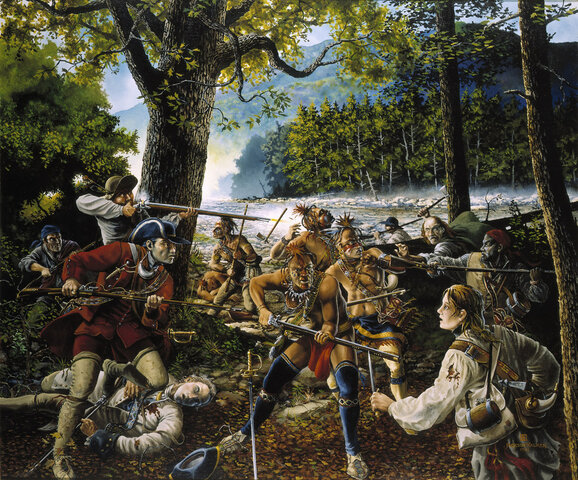The French and Indian war