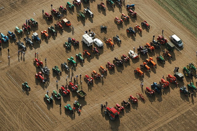 TRACTORS ON FARMS EXCEEDS THE NUMBER HORSES AND MULES.