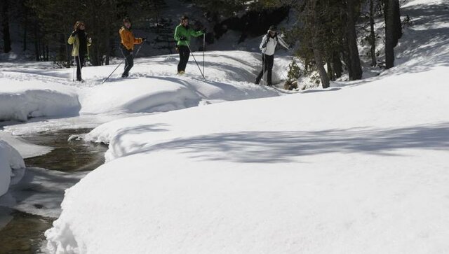 Vaig tocar la neu per primer cop.