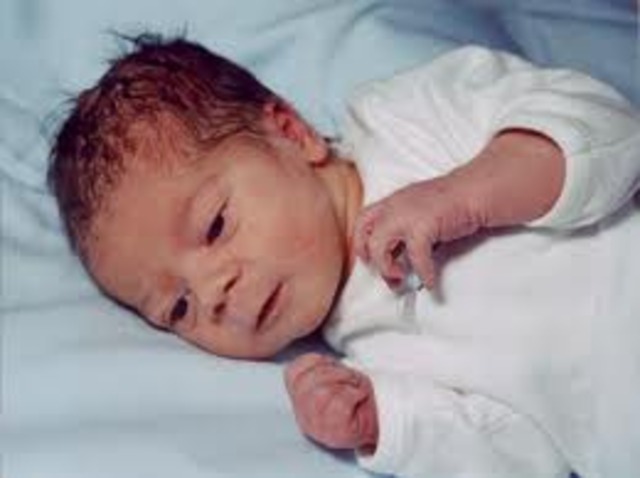 el nacimiento de mi hermana