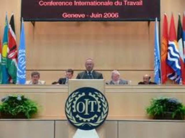 Creacion de la OIT Organizacion Internacional del Trabajo