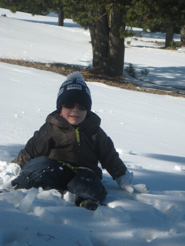 El primer cop que vaig tocar la neu