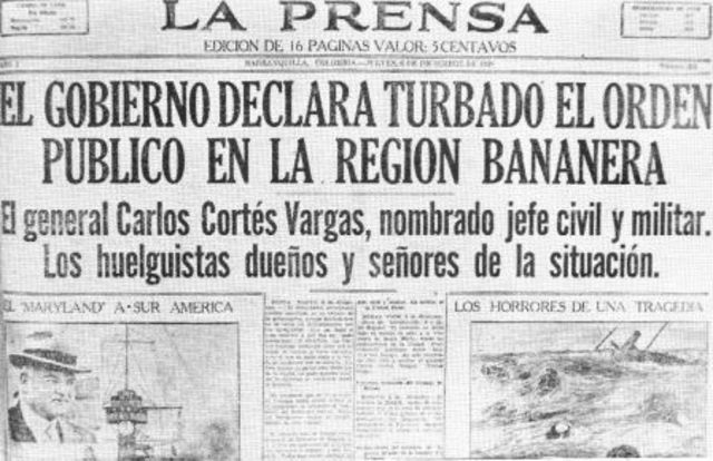 HUELGA DE TRABAJADORES EN BARRANQUILLA Y CARATAGENA