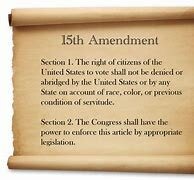 The 15th Amendment