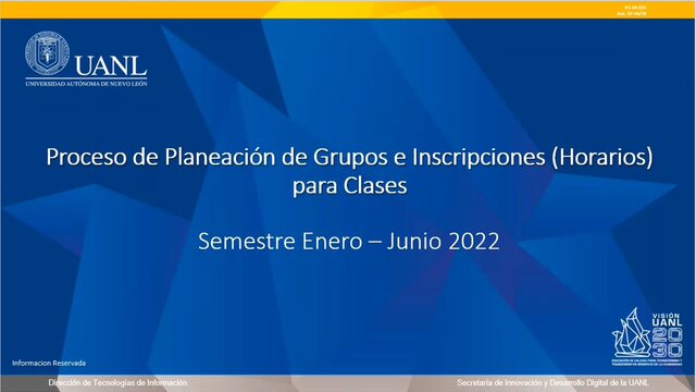 Proceso de preparación para el regreso del semestre Enero – Junio 2022