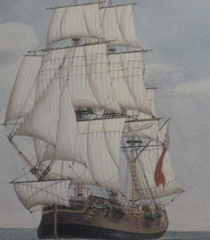 Left England on the Alexander