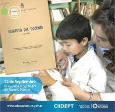 LEY N° 14.473: ESTATUTO DOCENTE