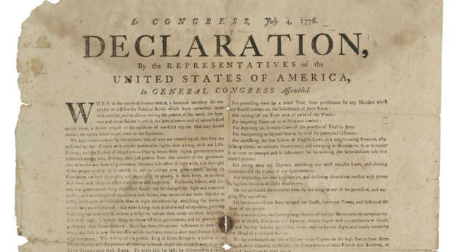 Declaration of Independence