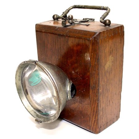 La linterna de madera Bicycle Lantern