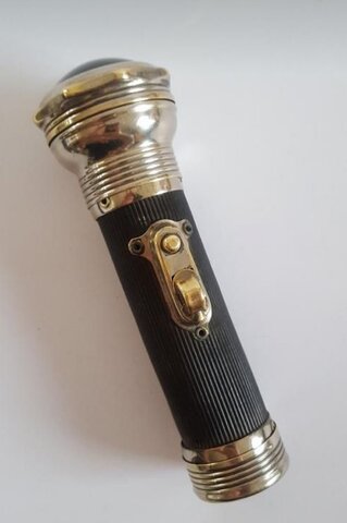 Linterna tubular de estilo minero 1911