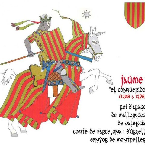 1229 y 1239 -Jaume I conquista Baleares y Valencia
