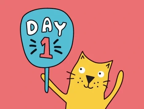 J'ai commencé l'école