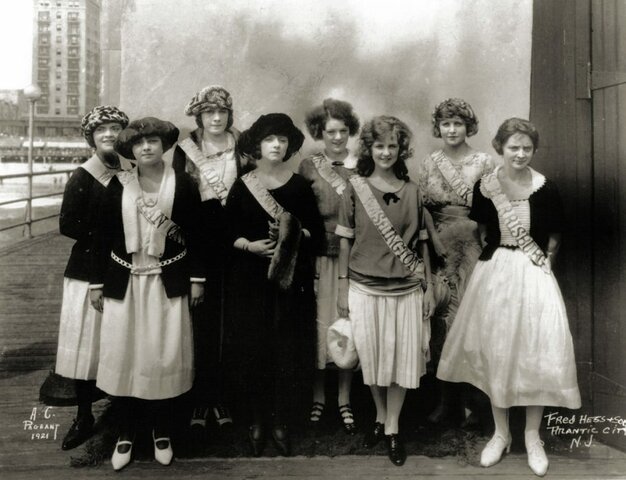 1st Miss American Pageant
