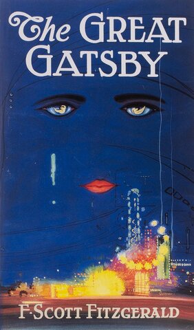 The Great Gatsby published by F. Scott Fitzgerald