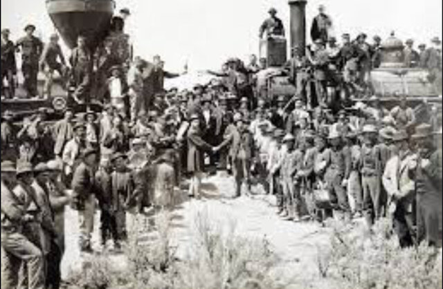 Transcontinental Railroad Completed