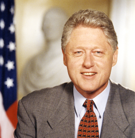 Клинтон Уильям Джефферсон (Билл) (1946 г.), 42-й президент США (1993-2001 гг.)