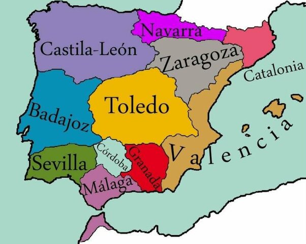 Al-Andalus was divided (10th century)